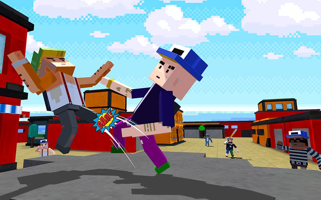 Blocky Neighbor Hero 3D Game Screenshot