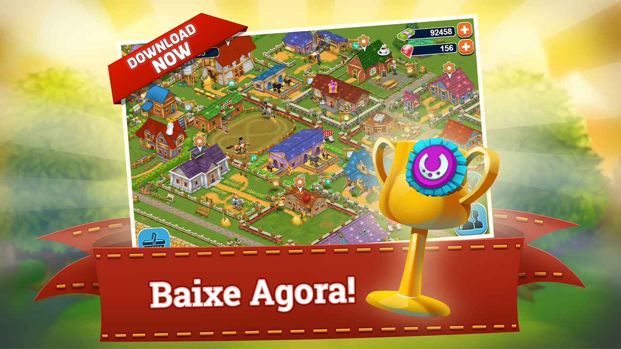 Captura de Tela do Jogo Horse Farm