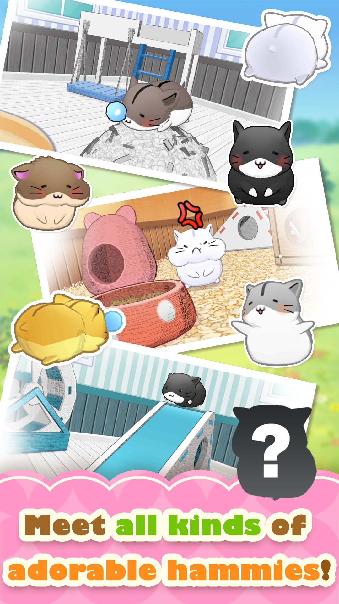 Скриншот игры Hamster Life match and home