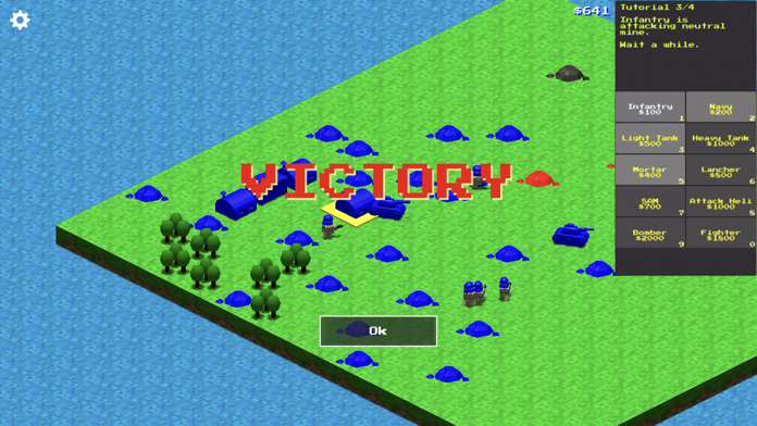 Captura de Tela do Jogo Click Commander