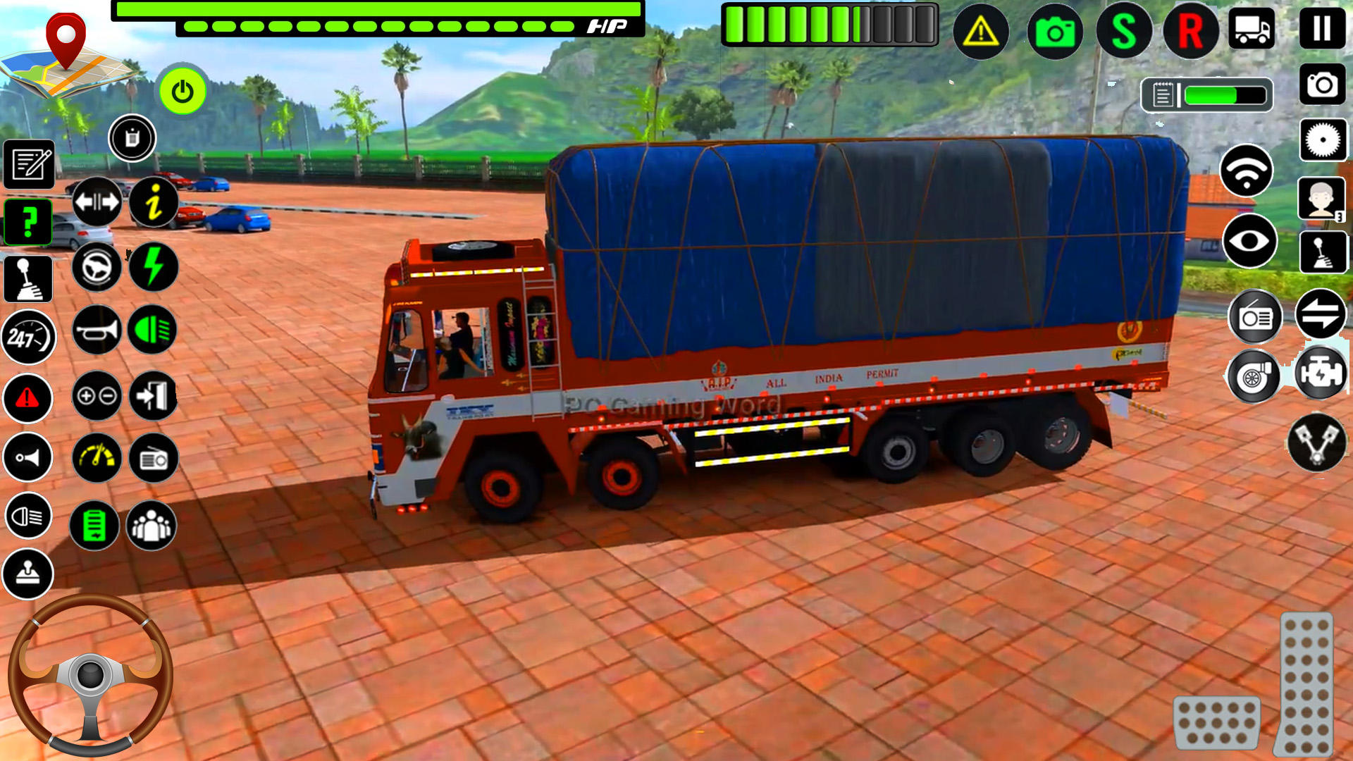 Screenshot of Heavy Indian Truck Lorry Games