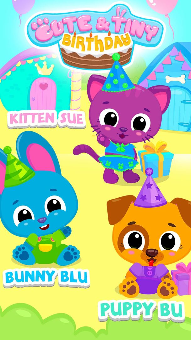 Cute & Tiny Birthday - Baby Pet Party遊戲截圖