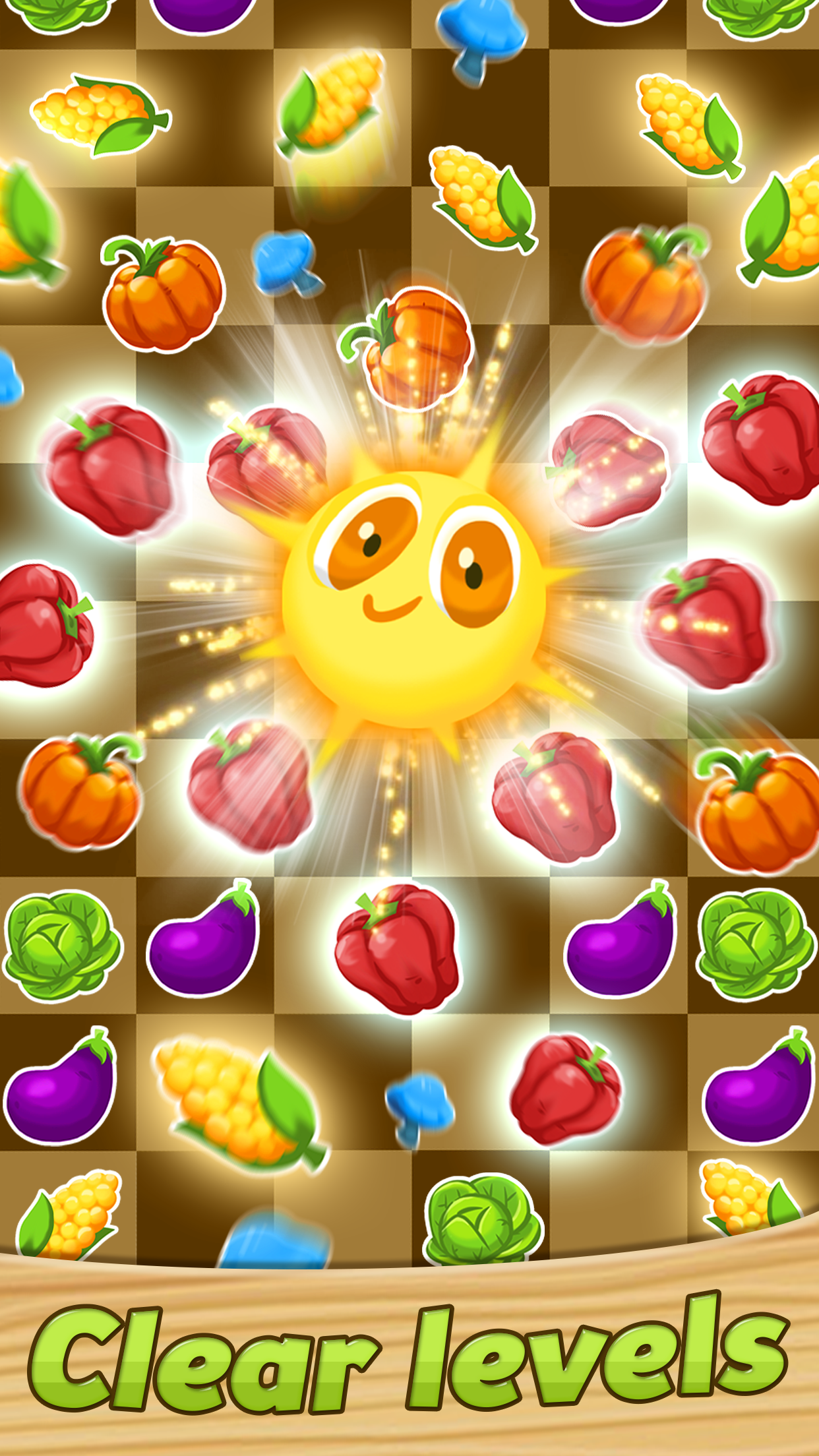 Cuplikan Layar Game Farm Day Match 3