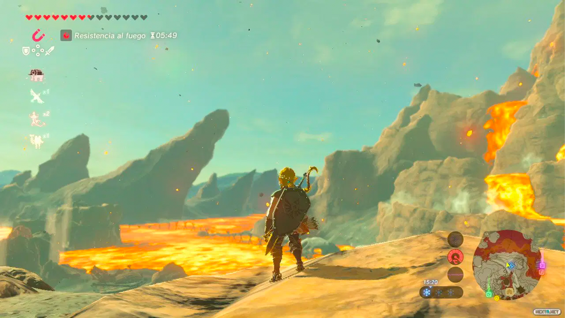 The Legend of Zelda: Breath of the Wild (NS) ภาพหน้าจอเกม
