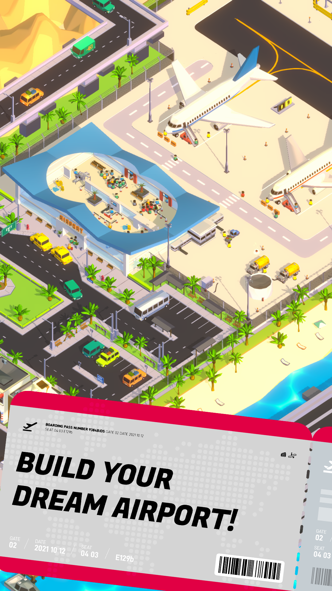 Screenshot 1 of Trò chơi Tycoon nhàn rỗi của Airport Inc. 1.5.10