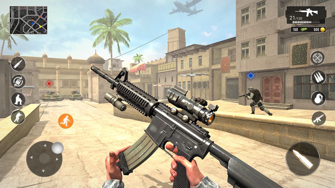 Gun Games 3D : Shooting Games ภาพหน้าจอเกม