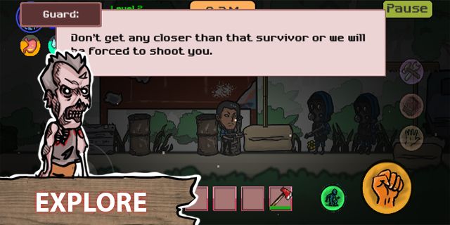 One last day to die: Survival 2D ภาพหน้าจอเกม