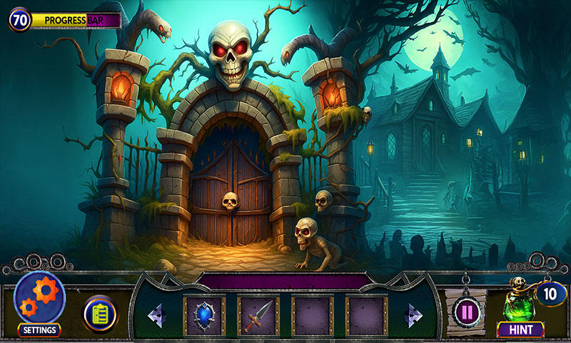 Halloween Room: Sinister Tales Game Screenshot
