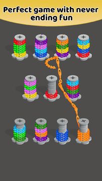 Chain Sort - puzzle Games ภาพหน้าจอเกม