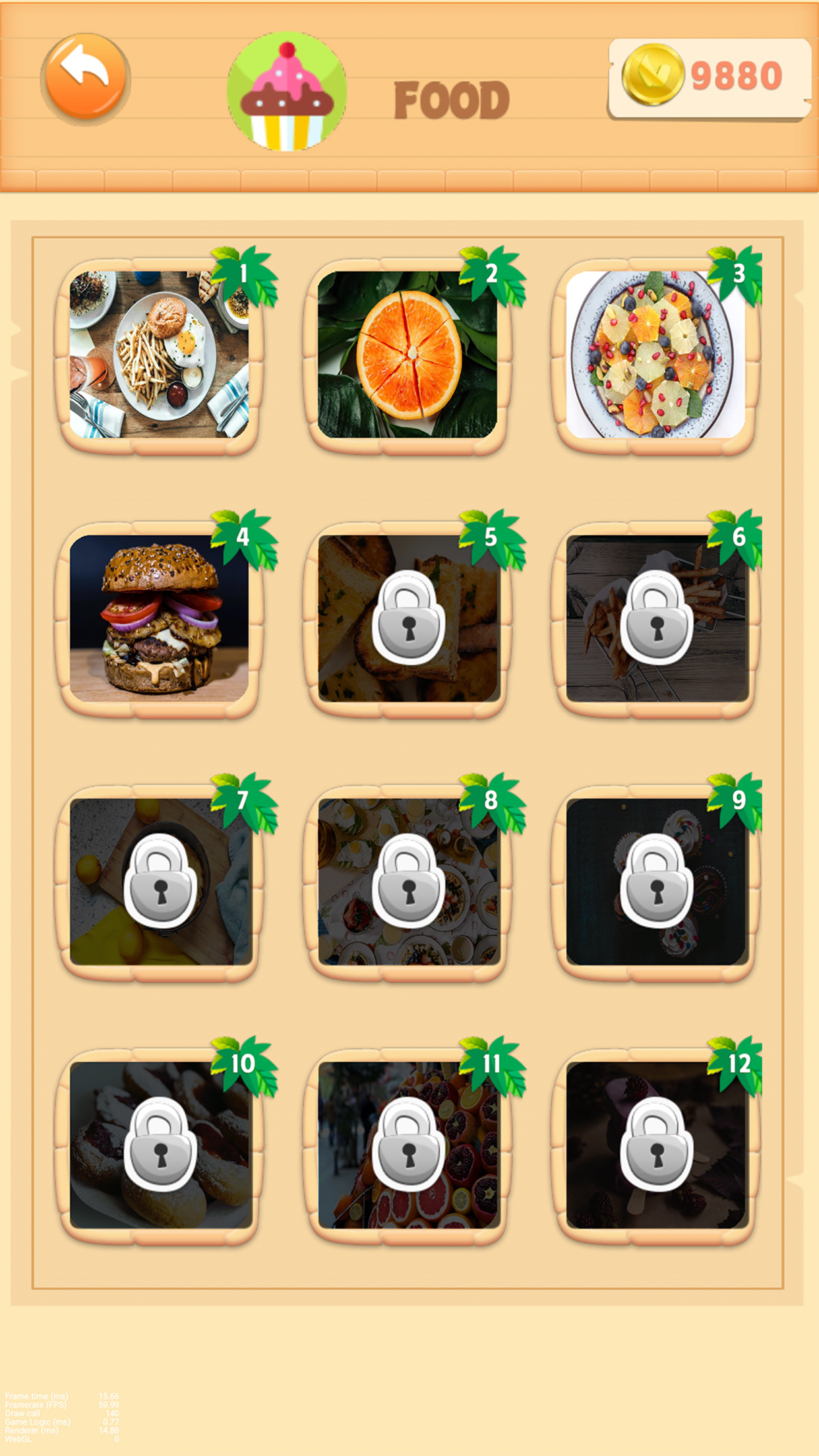 Pieces Pictures Game Screenshot