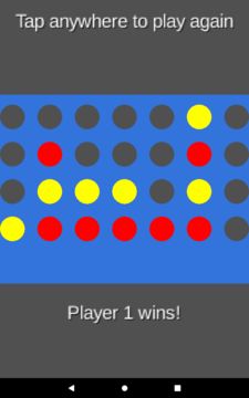 Four in a Row Game Screenshot