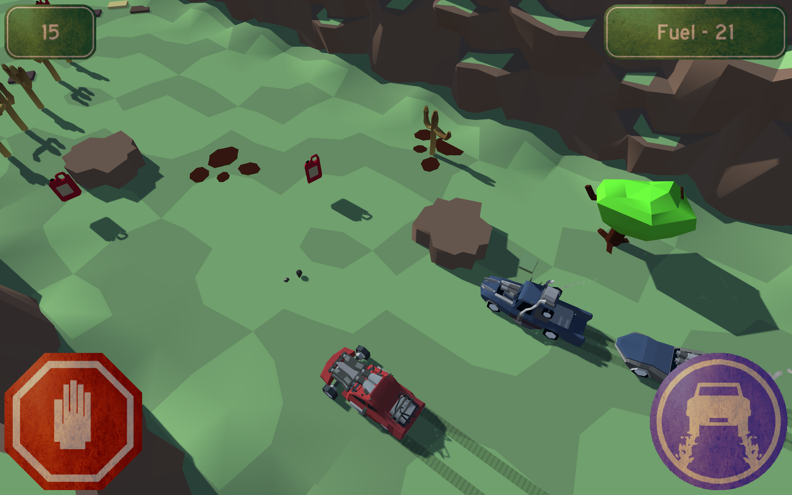 Wrecky Road: Canyon Carnage Game Screenshot