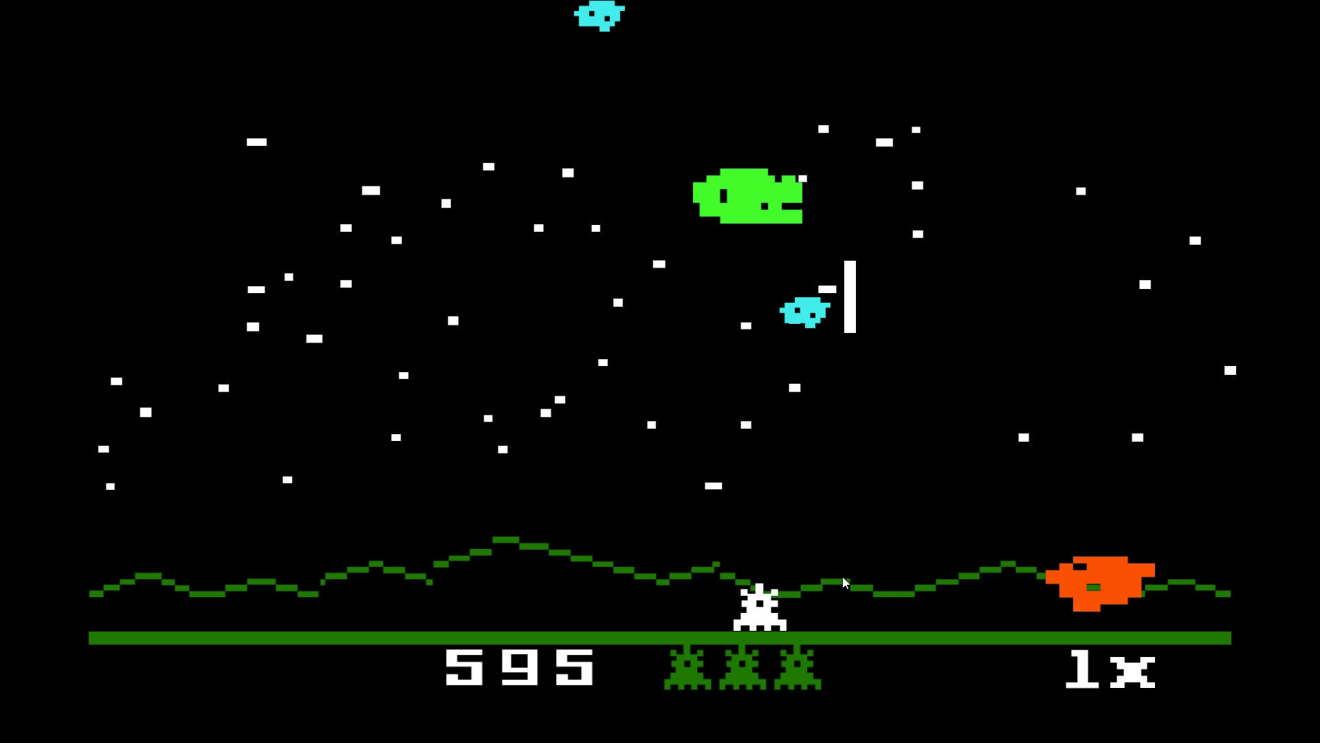 ASTROSMASH 1981 Game Screenshot