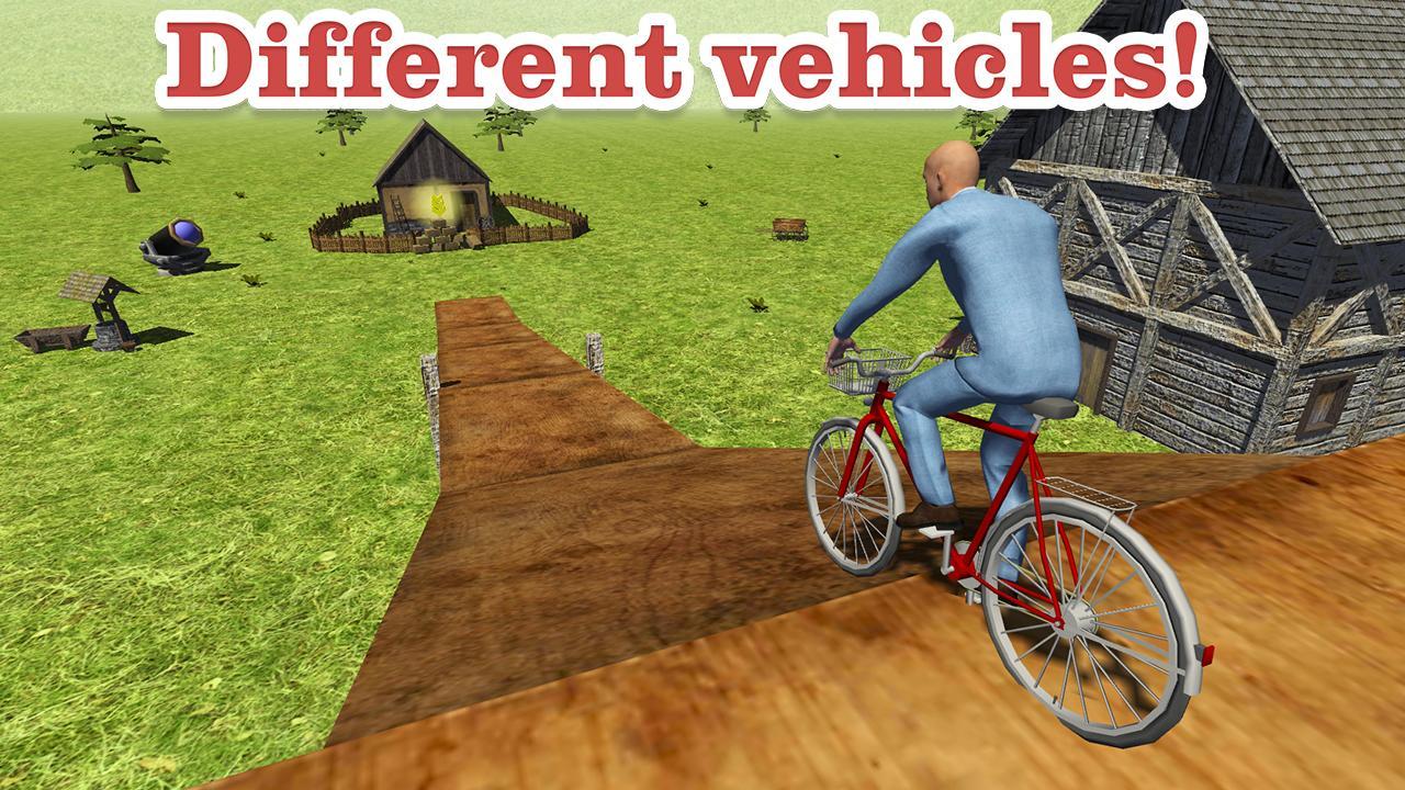 Guts and Wheels 3D Game Screenshot