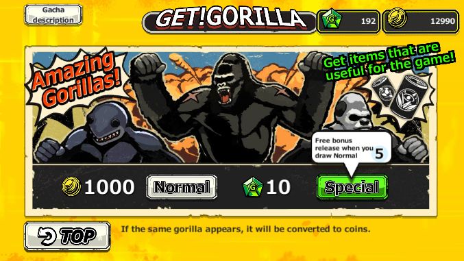 Screenshot of Gorilla Online!