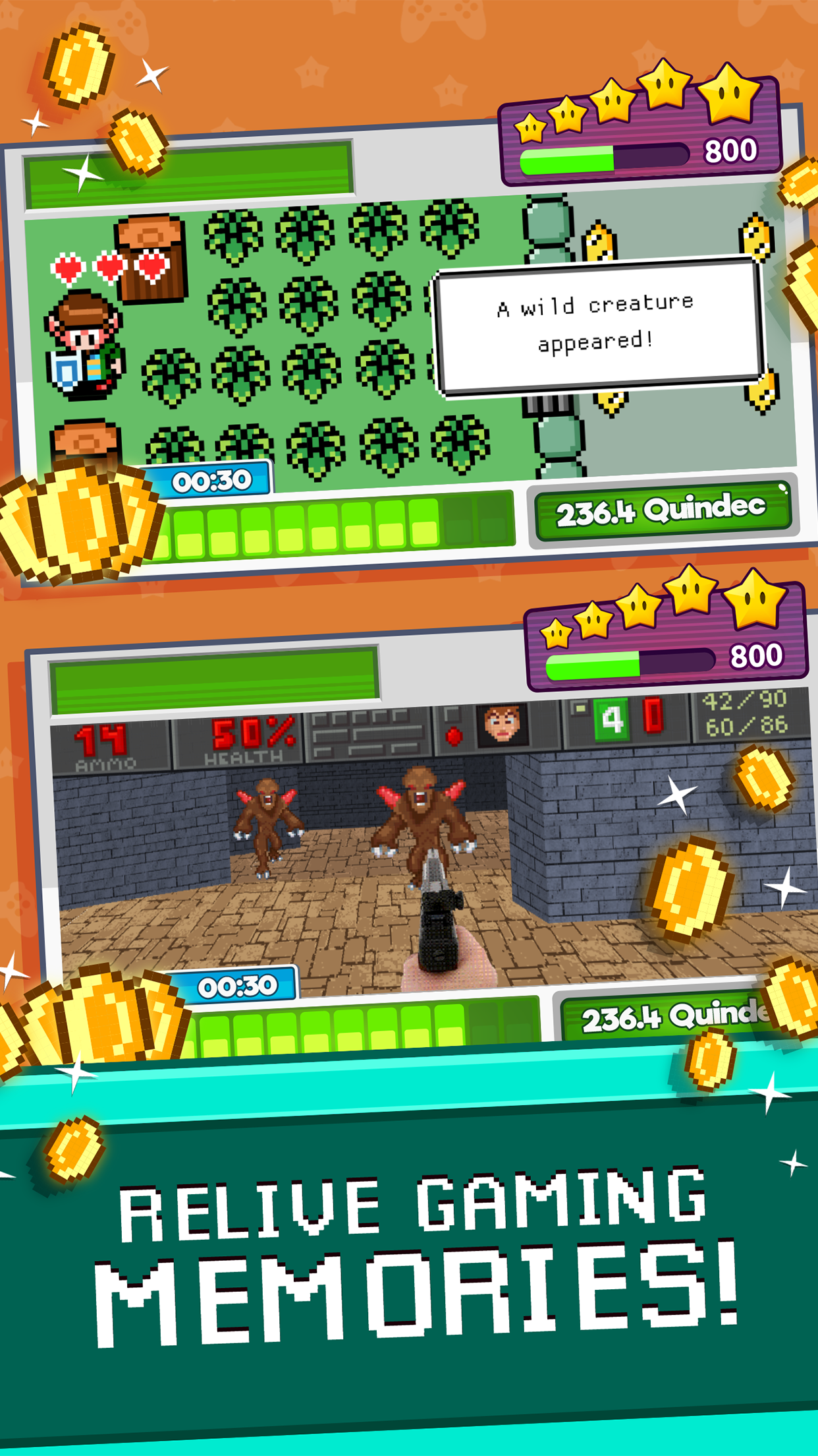 Press Start: Video Game Story Game Screenshot
