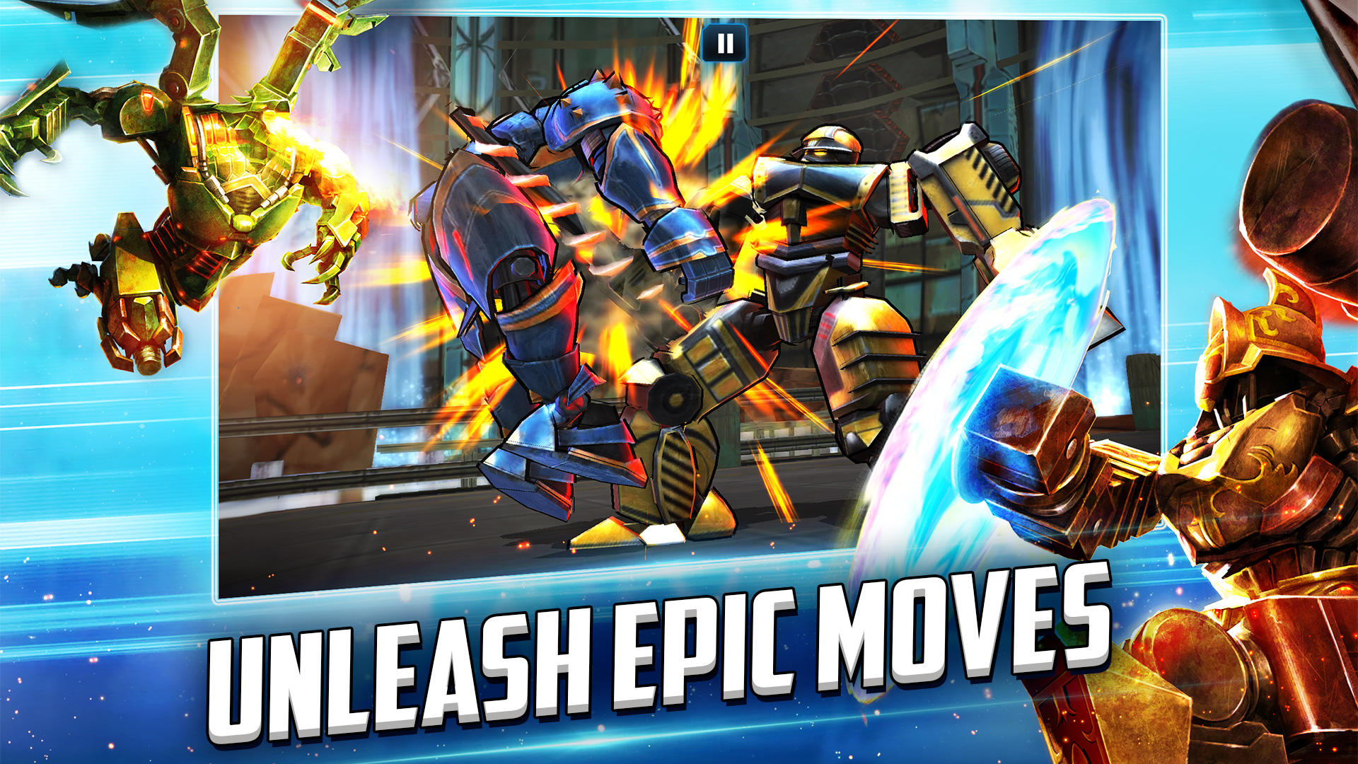 Ultimate Robot Fighting Game Screenshot