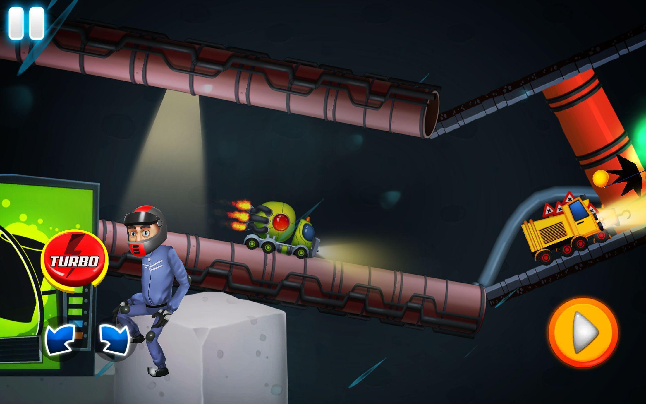 Jet Truck Racing: City Drag Championship Game Screenshot