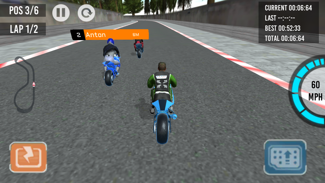 City Turbo Moto Hero Game Screenshot