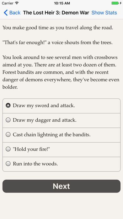 The Lost Heir 3: Demon War Game Screenshot