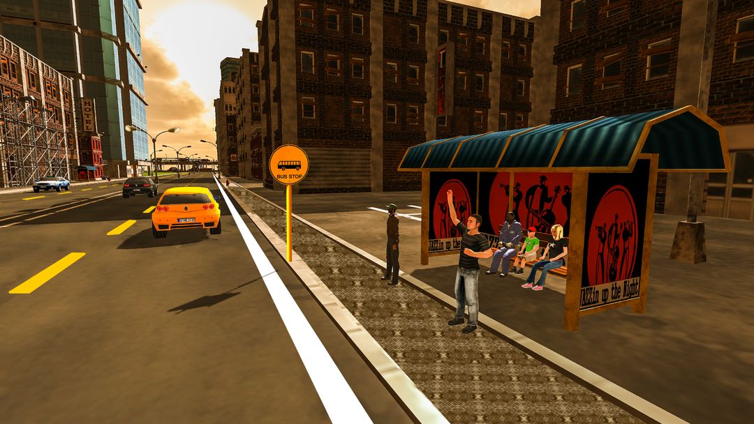 Bus Games - City Bus Simulator ภาพหน้าจอเกม