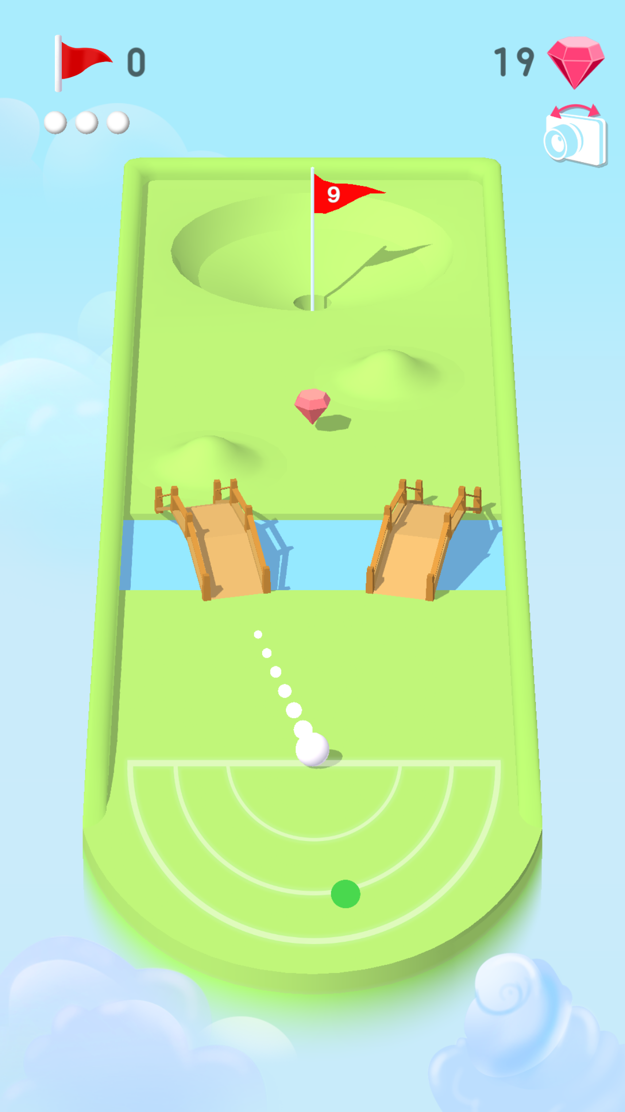 Pocket Mini Golf ภาพหน้าจอเกม
