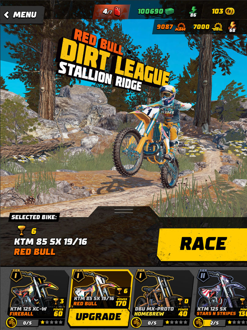 Dirt Bike Unchained: MX Racing ภาพหน้าจอเกม