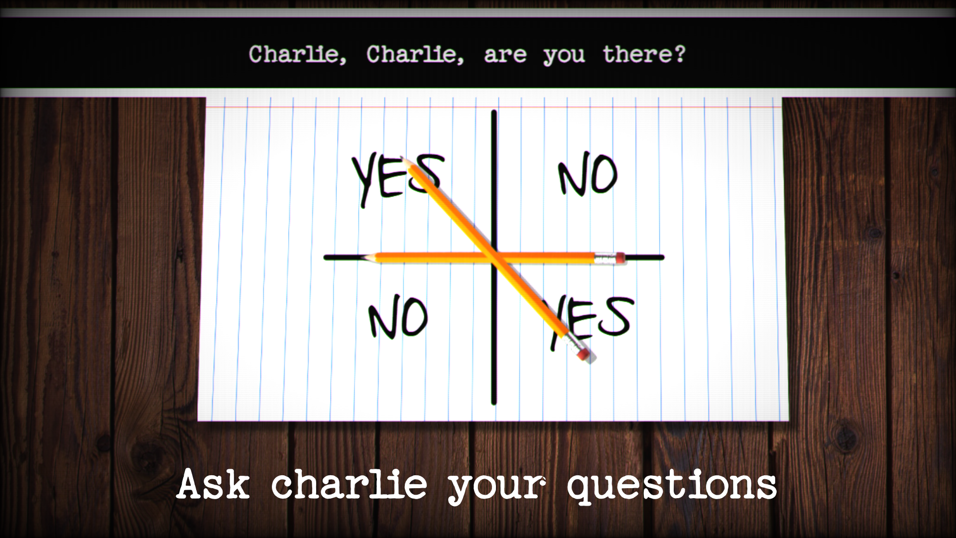 Charlie Charlie Challenge Real Game Screenshot