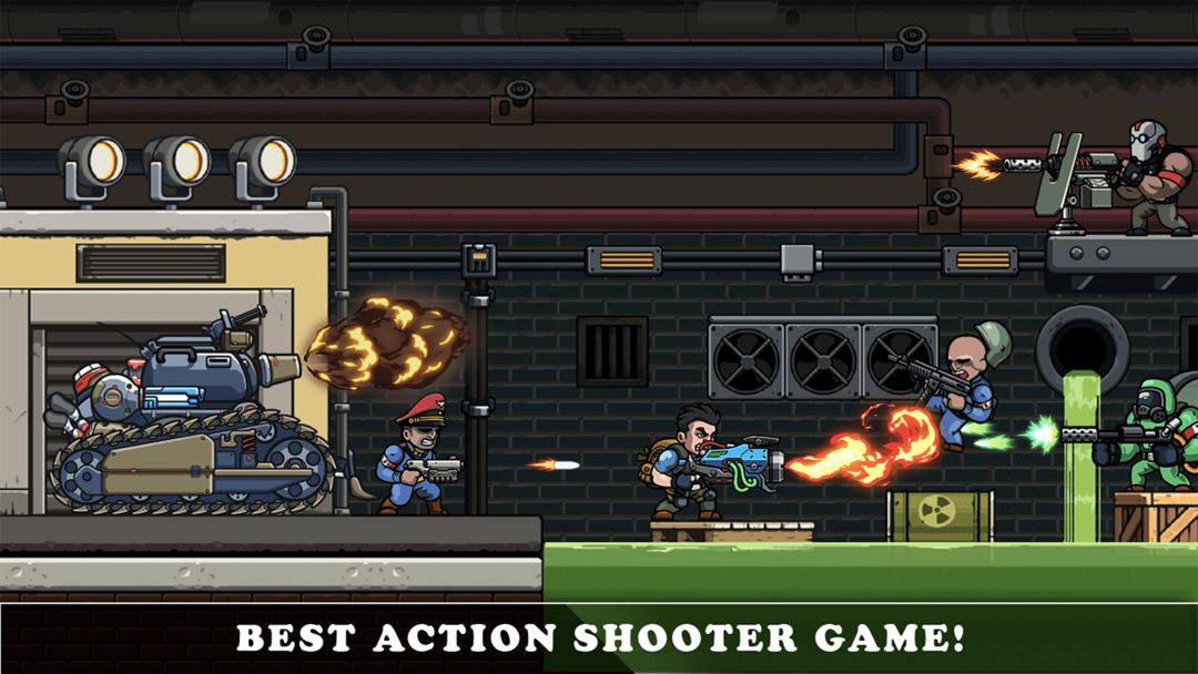 Metal black ops: metal shooter screenshot game