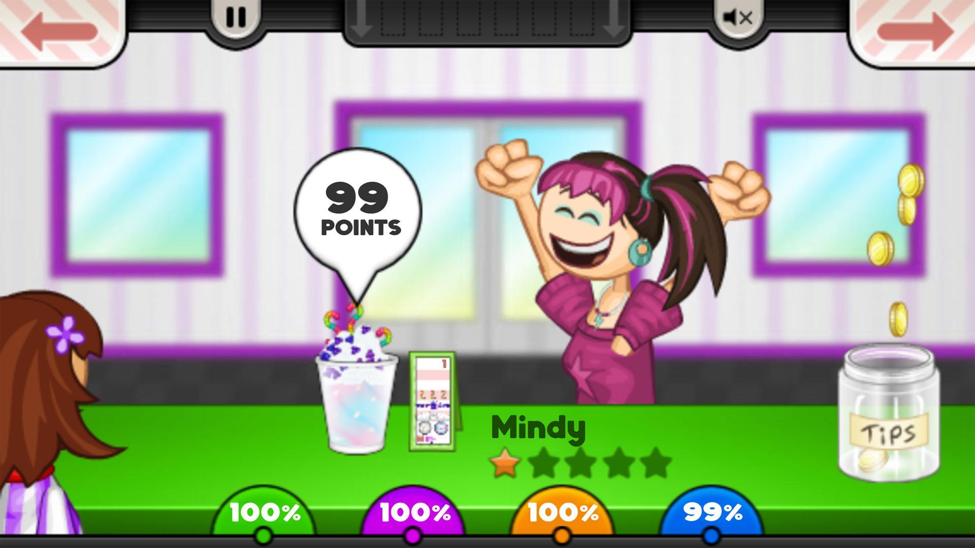 Papa's Freezeria To Go! Game Screenshot