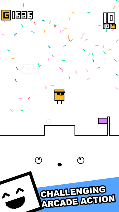 Yo! Walk the Line Game Screenshot