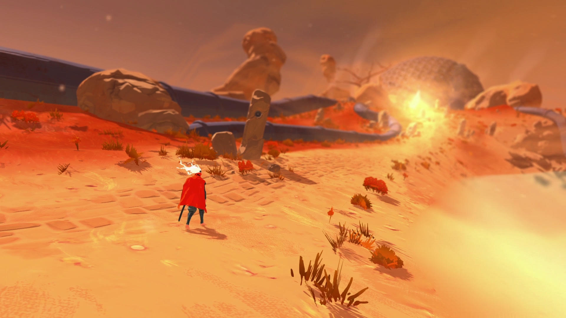 Furi Game Screenshot