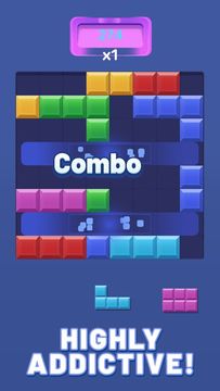 Blocky Puzzle - Relaxing Game Game Screenshot