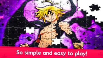 Seven Deadly Sins Anime Puzzle 게임 스크린샷