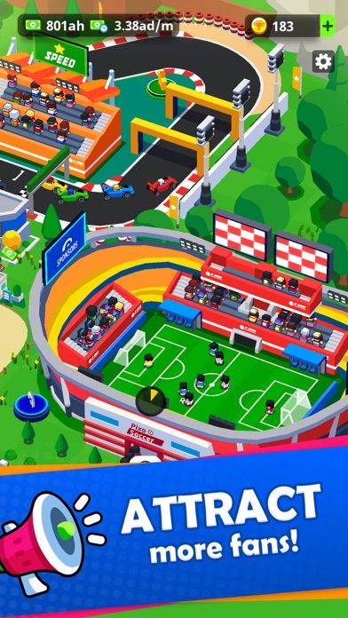 Sports City Tycoon: Idle Game ภาพหน้าจอเกม