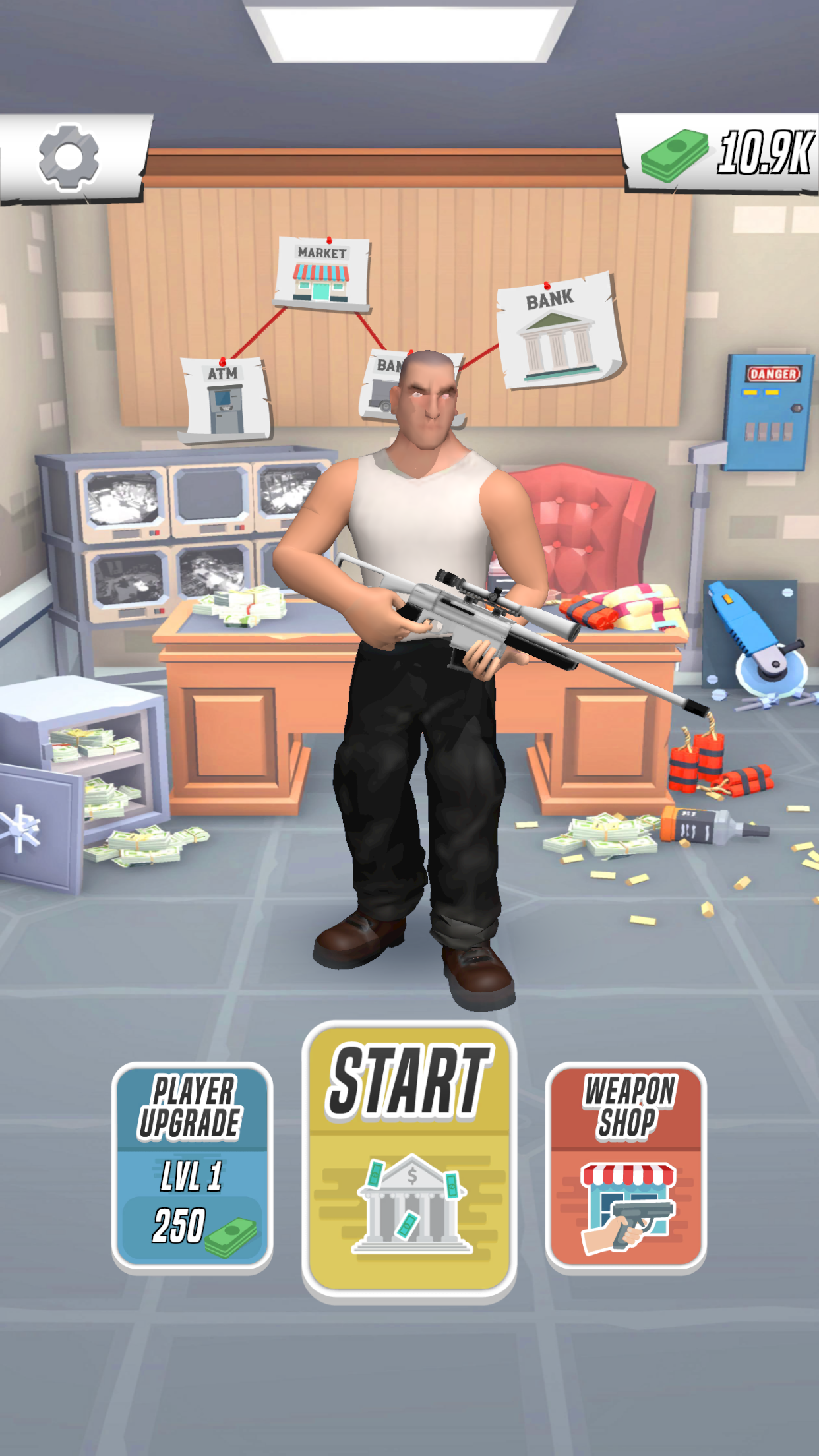 Grand Theft Rush Game Screenshot