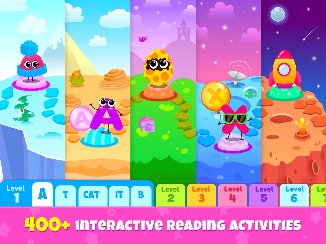 Learn to Read! Bini ABC games! screenshot game