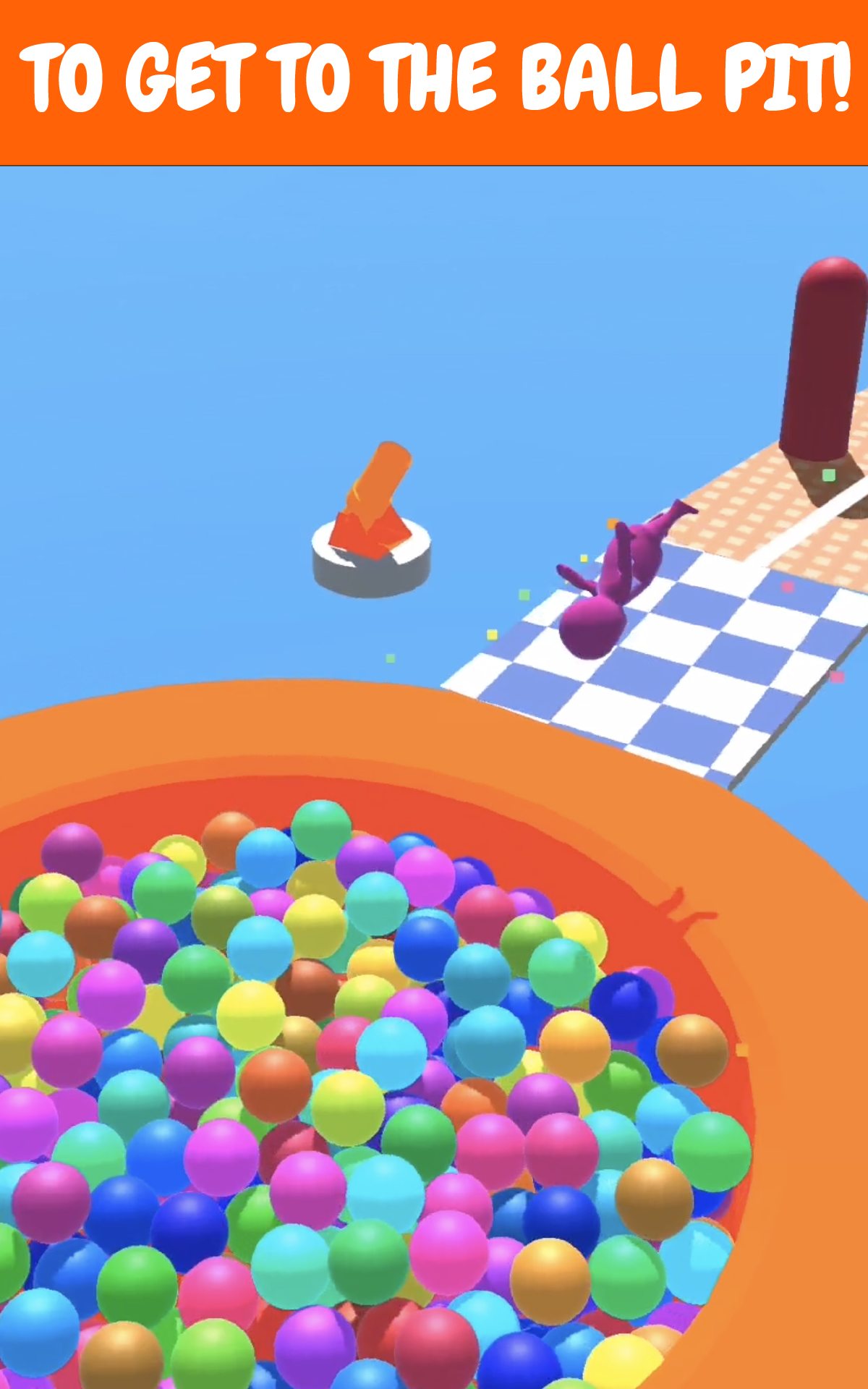 Shove Race 3D Game Screenshot