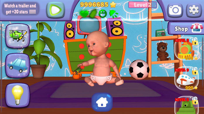 Alima's Baby 2 Baby Pet ゲームのスクリーンショット