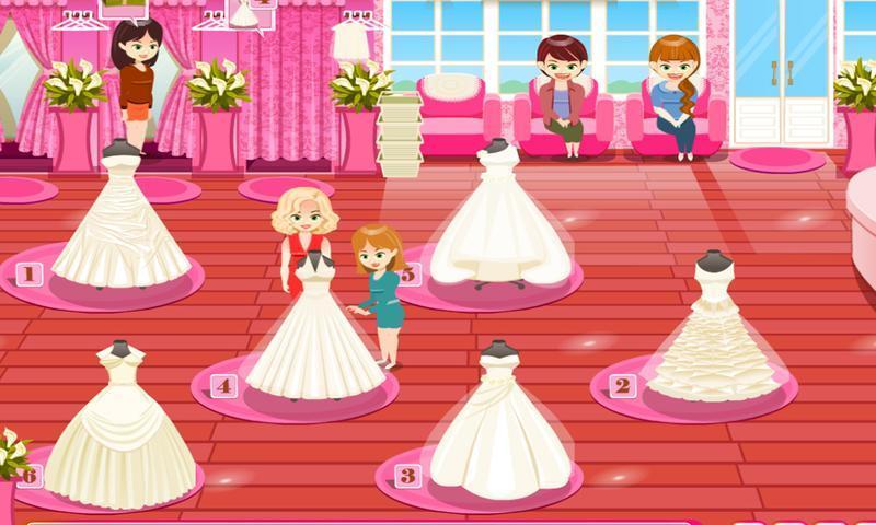婚紗店 - 婚紗禮服遊戲截圖
