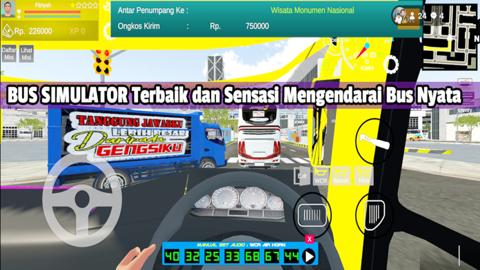 Screenshot of Bus Telolet RPG