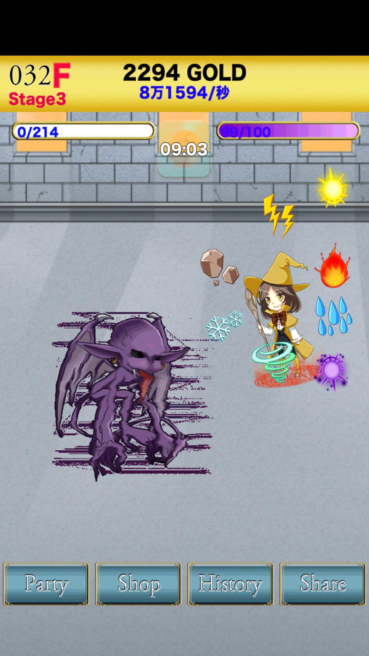 ∞Dungeon RPG magic Labyrinth Game Screenshot