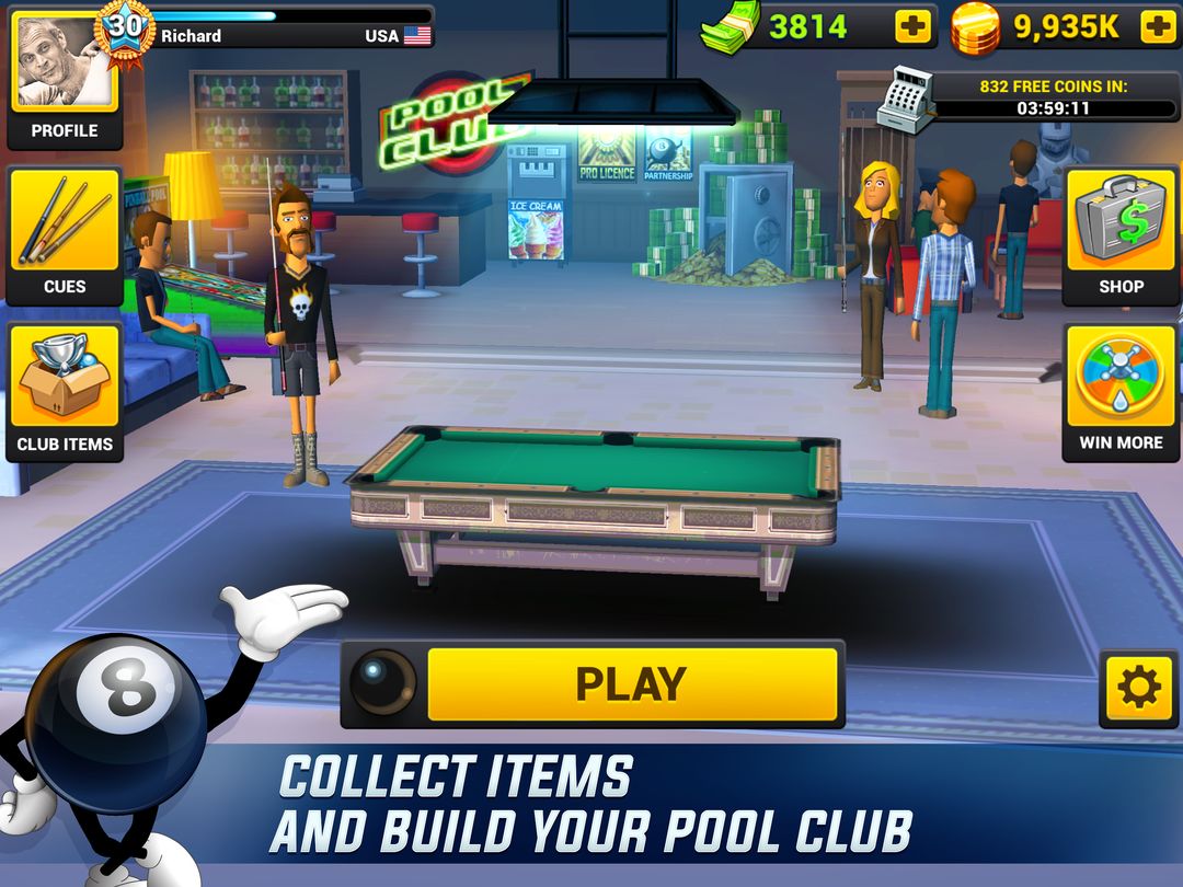 Pool Live Tour 2 screenshot game