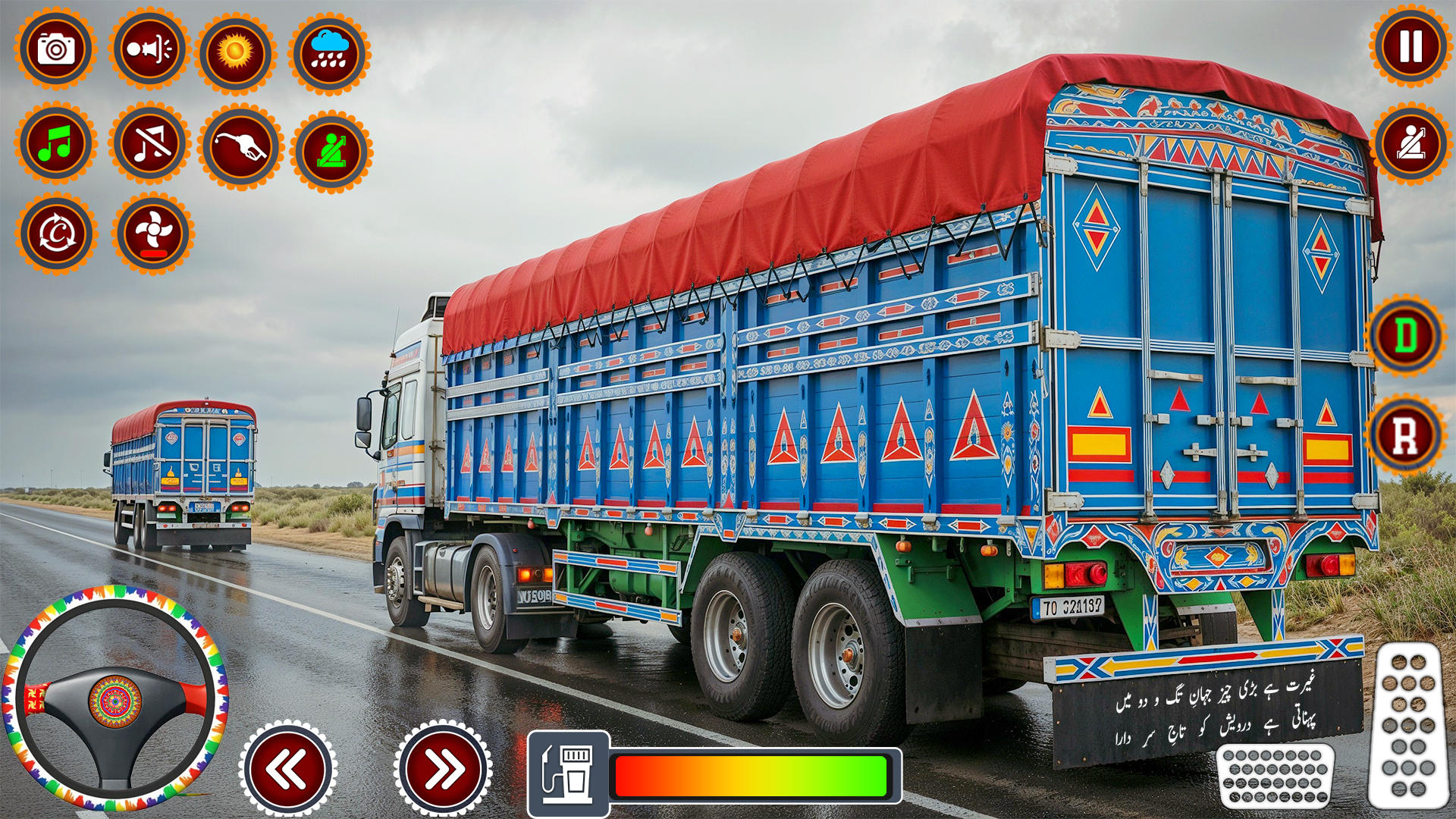 Offroad Indian Truck Game Game Screenshot
