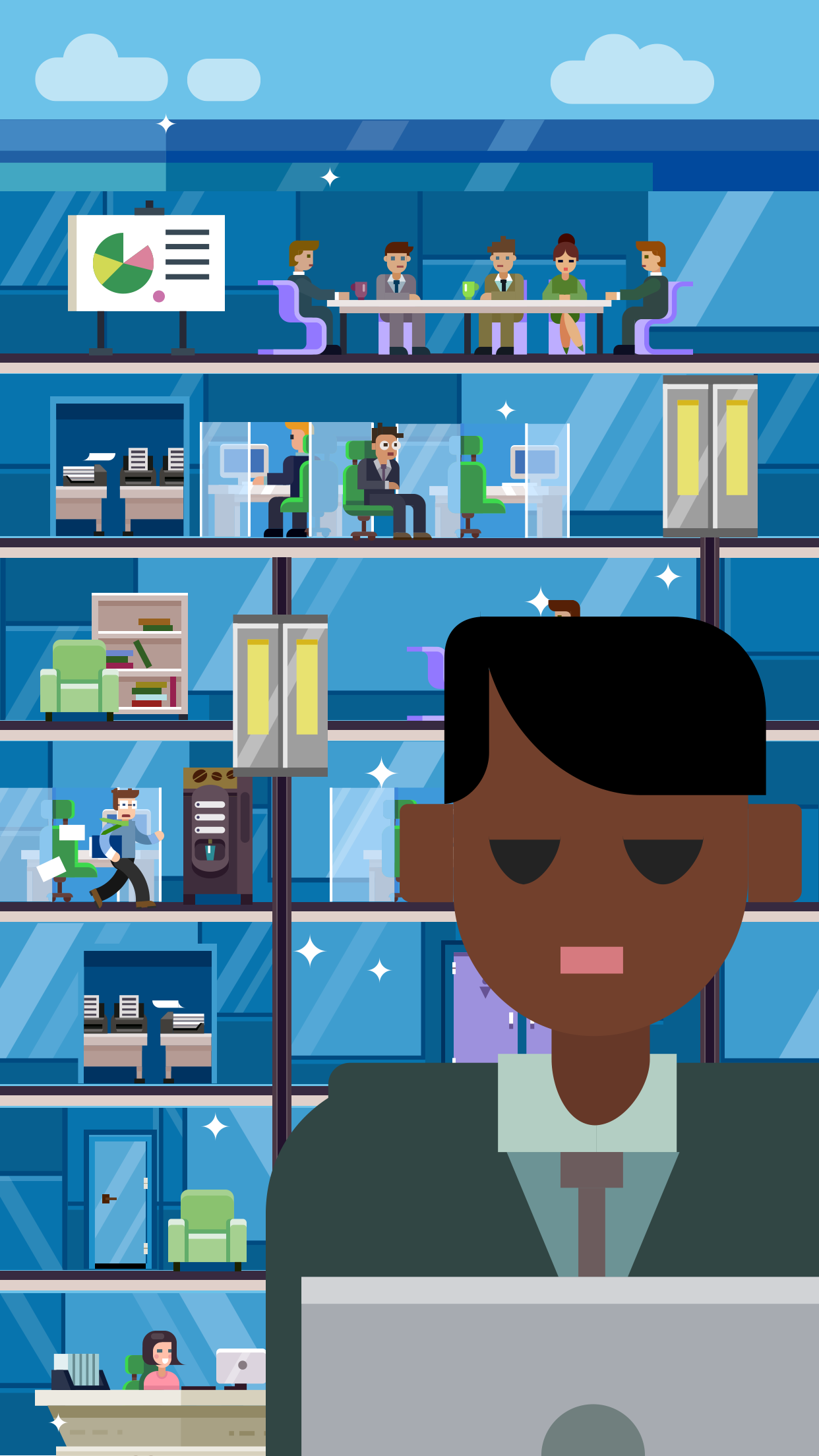 Funky Floors 게임 스크린샷