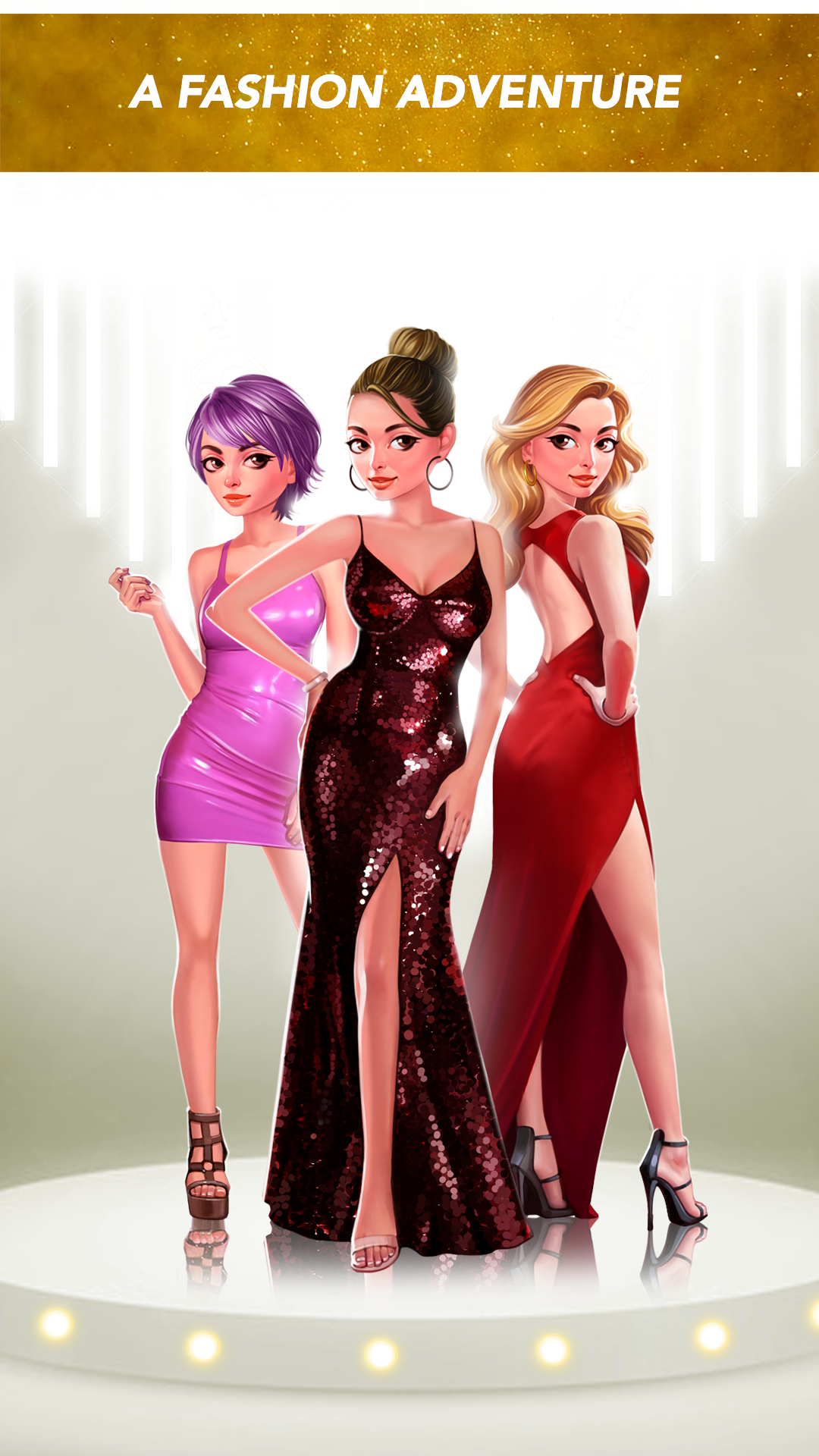 Glamland: Fashion Games (Dress up Game)のキャプチャ
