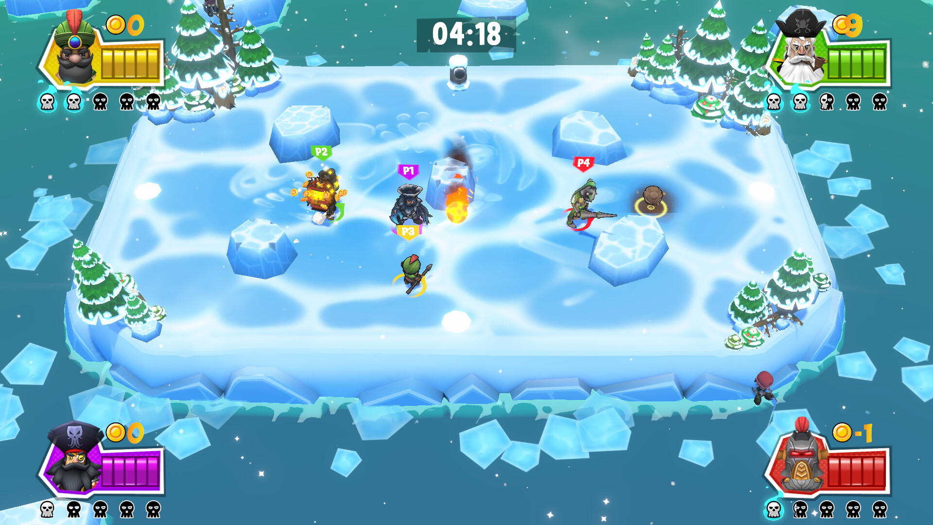 Jolly Rogers Pirates Rumble screenshot game