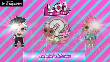 LOL Eggs Dolls : Opening Toy Surprise Game Screenshot