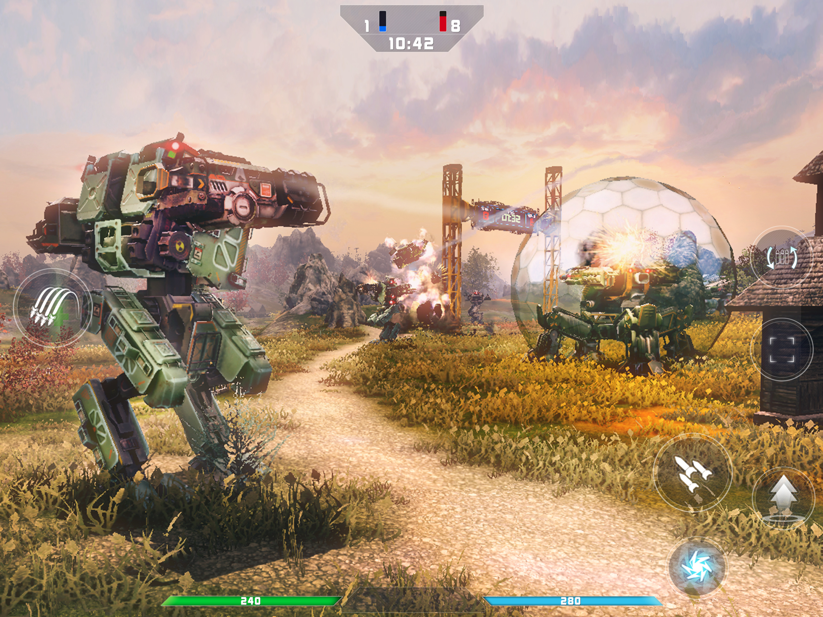 Titan Glory Game Screenshot