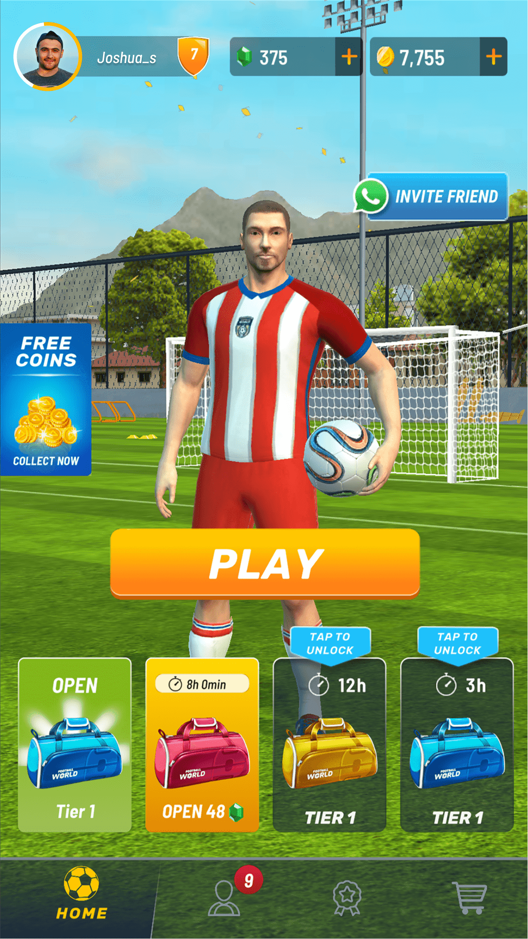 Screenshot 1 of Football Game: Soccer Mobile 3.04.02